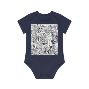 Fibriwhirlingus Baby Organic Short Sleeve Bodysuit